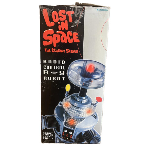 Lost In Space B9 Robot 24" (61cm) Radio Controlled Robot 1998 Trendmasters in Original Box with Controller (Rare) - Image 8