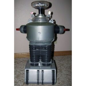 Lost In Space B9 Robot 24" (61cm) Radio Controlled Robot 1998 Trendmasters in Original Box with Controller
