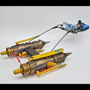 Anakin Skywalker's Podracer and Action Figure Hasbro Star Wars Episode 1 Phantom Menace 3.75 Inch Scale