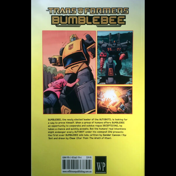 The Transformers Bumblebee Graphic Novel (2010) Wilkinson Publishing - Image 2