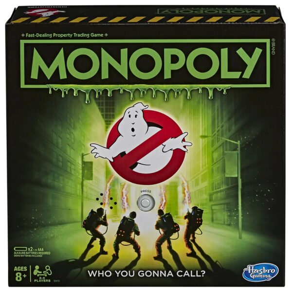 Monopoly Board Game 'Ghostbusters' Edition 2019 Hasbro Gaming