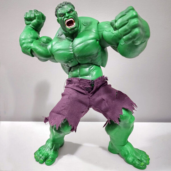 Raging Hulk 13" Marvel Posable 33cm Action Figure 2003 Toy Biz - Image 5