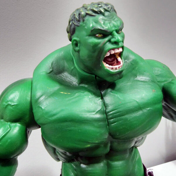 Raging Hulk 13" Marvel Posable 33cm Action Figure 2003 Toy Biz - Image 3