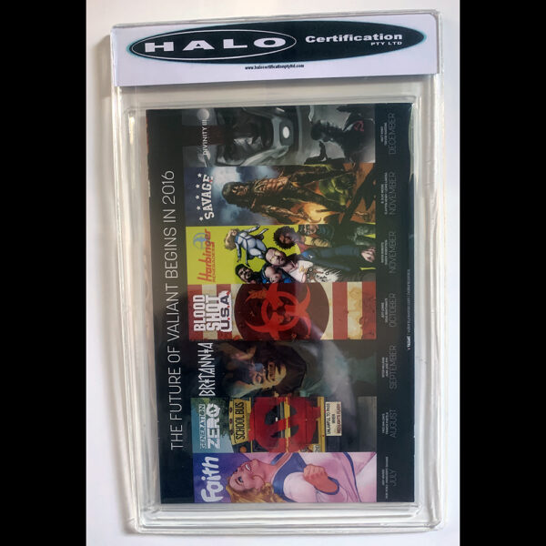 4001 AD #3 Valiant Comics July 2016 (Halo Certification 9.8 NM/MT) - Image 2