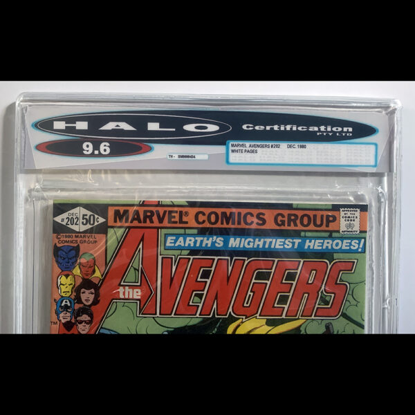 The Avengers #202 Marvel Comics Group December 1980 (Halo Certification 9.6) - Image 3