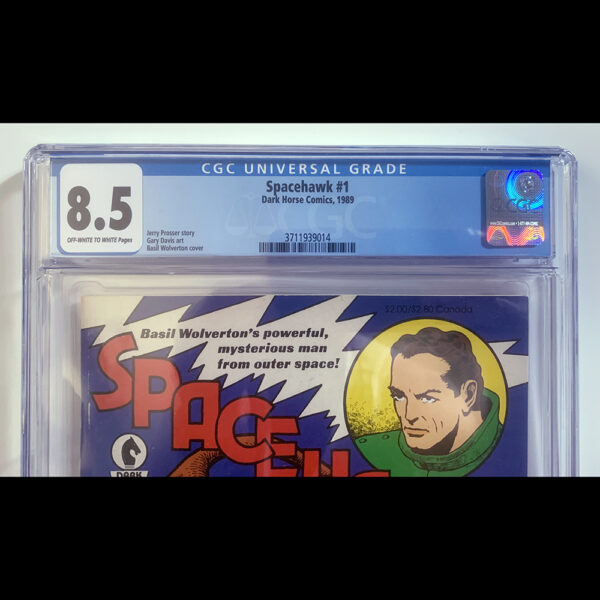 Spacehawk #1 Dark Horse Comics 1989 (CGC Universal Grade 8.5) - Image 4