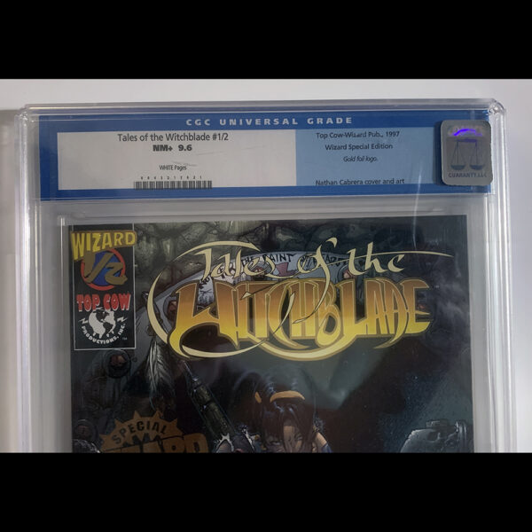 Tales of the Witchblade #1/2 Wizard Top Cow Productions 1997 (CGC Universal Grade 9.6 NM+) - Image 5