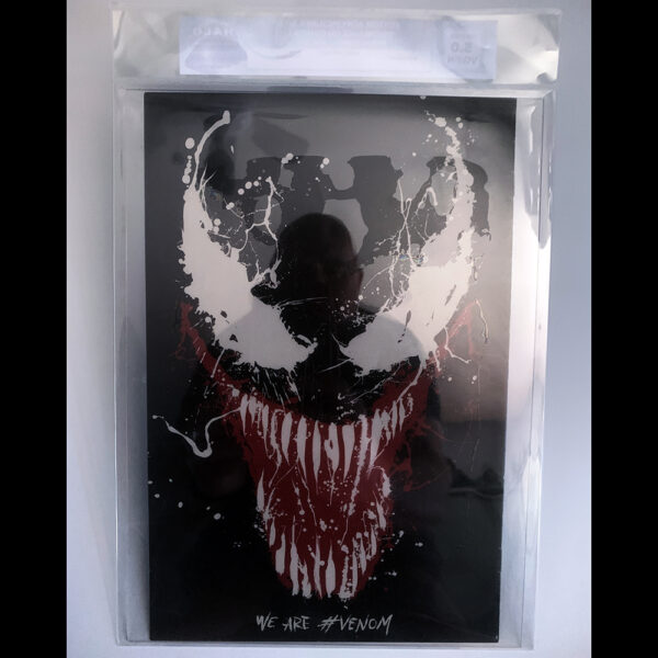 Marvel 'Venom' 2018 Official Movie Collectible Comic Book Exclusive AMC Custom Edition (Halo Certification 5.0 VG/FN) - Image 4