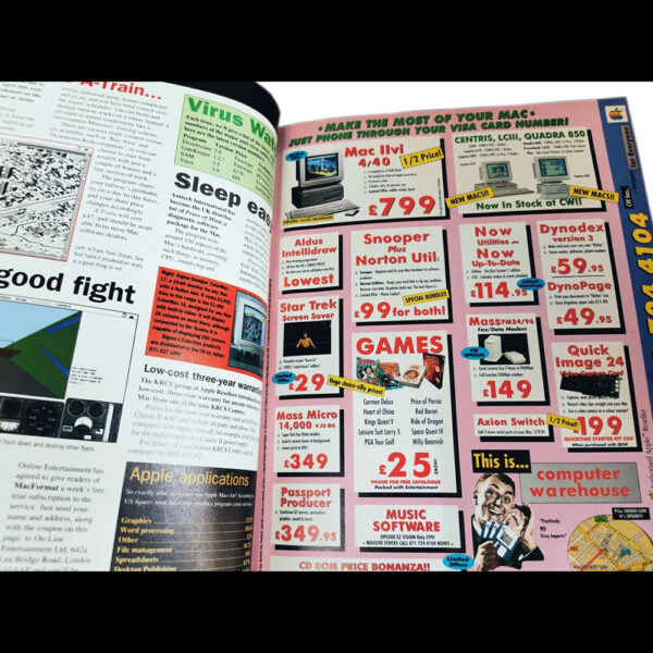 Mac Format Magazine Issue #1 (Rare Launch Issue) March-April 1993 - Image 6