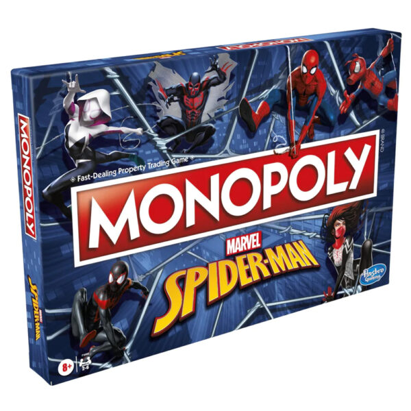 Monopoly Board Game Marvel's 'Spider-Man' Edition 2021 Hasbro Gaming - Image 4