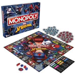 Monopoly Board Game Marvel's 'Spider-Man' Edition 2021 Hasbro Gaming