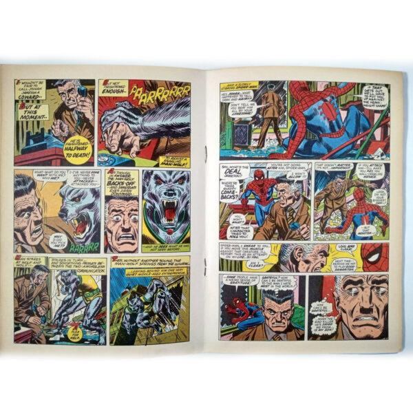 'The Amazing Spider-Man' Book and 7" Record Set Marvel (1974) Power Record Comics - Image 3