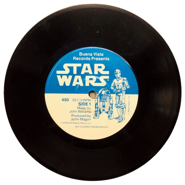 'Star Wars' 24 Page Read-Along Book with 7" Record 33 1/3 RPM (1979) Buena Vista Records - Image 3