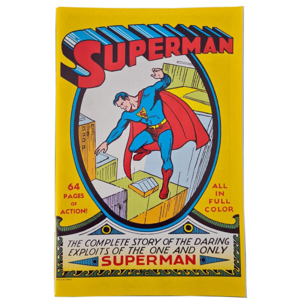 Superman Masterpiece Edition with Exclusive 8" Statue, Comic and Hardcover Book - Image 4