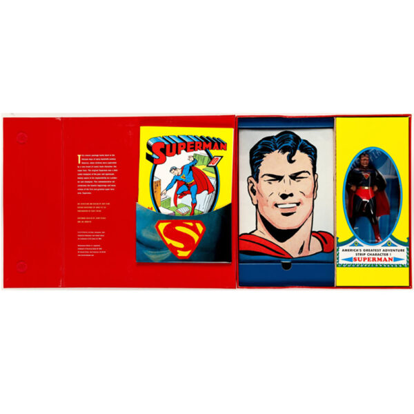 Superman Masterpiece Edition with Exclusive 8" Statue, Comic and Hardcover Book - Image 5