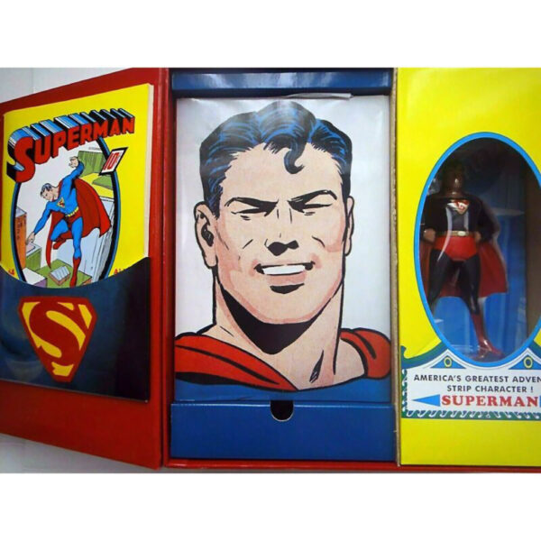 Superman Masterpiece Edition with Exclusive 8" Statue, Comic and Hardcover Book - Image 3