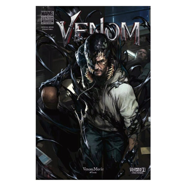 Marvel 'Venom' 2018 Official Movie Collectible Comic Book Exclusive AMC Custom Edition (Halo Certification 5.0 VG/FN) - Image 2
