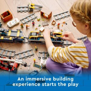 LEGO City 60336 Freight Train (1153 pieces) with Powered Up Technology