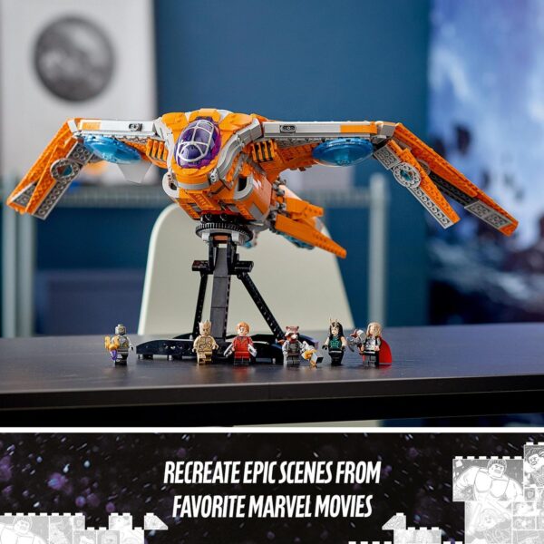 LEGO 76193 Super Heroes The Guardians' Ship Marvel (1901 pieces) - Image 4