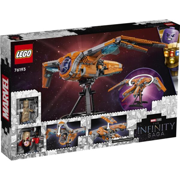 LEGO 76193 Super Heroes The Guardians' Ship Marvel (1901 pieces) - Image 2