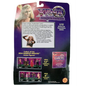 Xena Warrior Princess Callisto Warrior Goddess Sacrifice (parts 1 and 2) 1998 Toy Biz 6" Action Figure