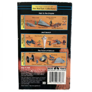 Star Wars Micro Machines 'The Truce At Bakura' Authentic Vechiles and Figures Epic Collections 1996 Galoob Toys