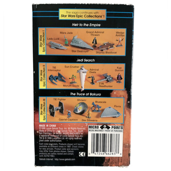 Star Wars Micro Machines 'The Truce At Bakura' Authentic Vechiles and Figures Epic Collections 1996 Galoob Toys - Image 2