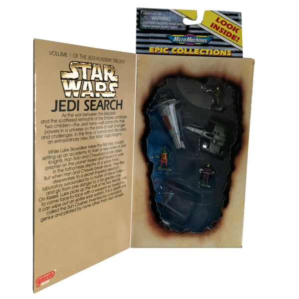 Star Wars Micro Machines 'Jedi Search' Authentic Vechiles and Figures Epic Collections 1996 Galoob Toys - Image 2