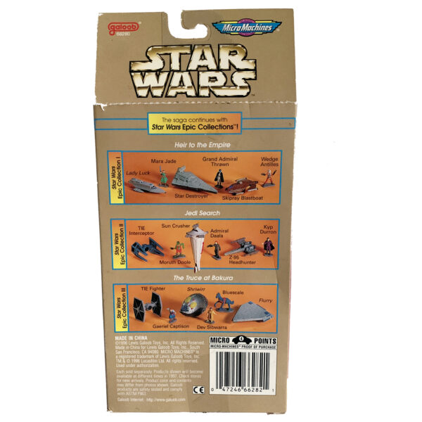 Star Wars Micro Machines 'Jedi Search' Authentic Vechiles and Figures Epic Collections 1996 Galoob Toys - Image 3