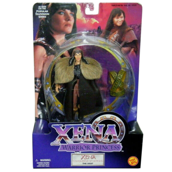 Xena Warrior Princess Conqueror of Nations The Debt (parts 1 and 2) 1998 Toy Biz 6" Action Figure
