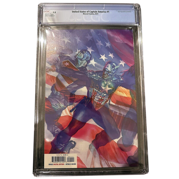 The United States of Captain America #1 Marvel Comics August 2021 (CGC Graded 9.8) - Image 2