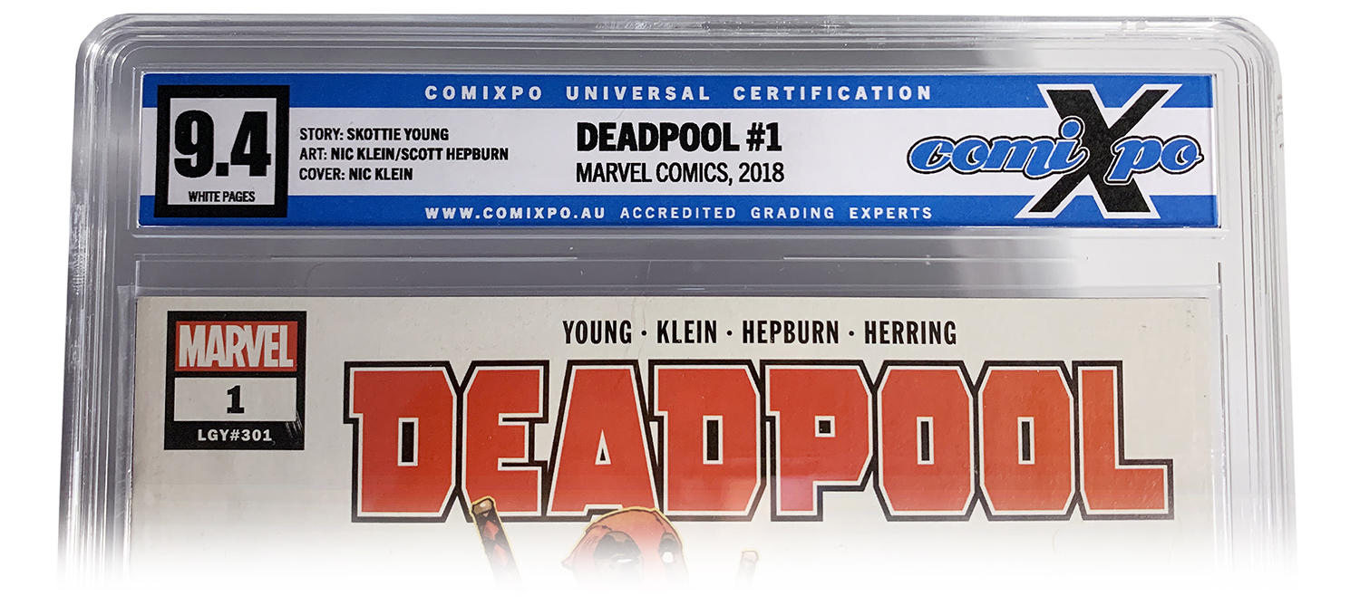 Comic books $20.00 or more, in grade VG or better, graded by CBCS