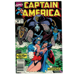 Captain America #369 (here comes the Skeleton Crew) Marvel Comics April 1990 (Very Fine/Near Mint)