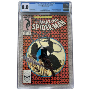 The Amazing Spider-Man #300 'Origin of Venom' (Special 25th Anniversary Issue) Marvel Comics May 1988 (CGC Graded 8.0)