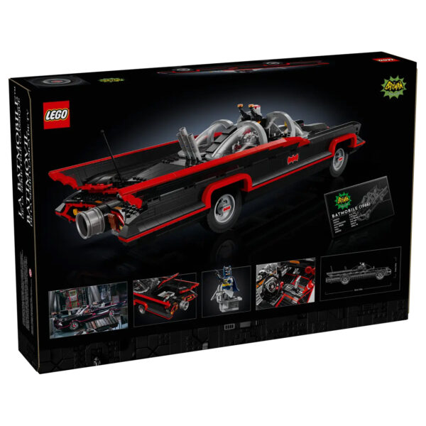 LEGO 76328 Super Heroes DC Batman: The Classic TV Series Batmobile (1822 pieces) - Image 10