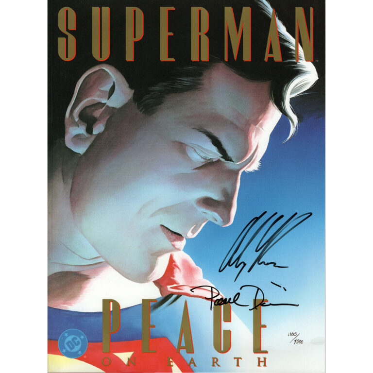 Superman Peace On Earth #1 (signed by Alex Ross and Paul Dini) 1105/ ...