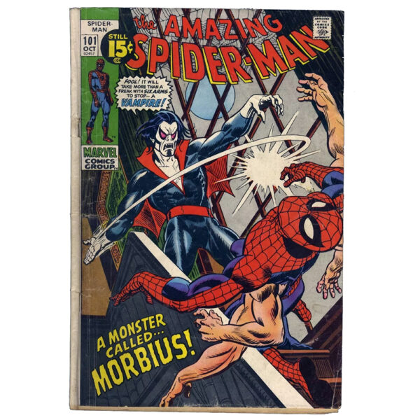 The Amazing Spider-Man #101 (1st appearance of Morbius the Living Vampire) Marvel Comics October 1971 (Good)