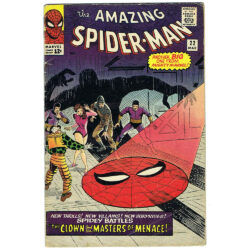 The Amazing Spider-Man #22 (The Clown and his Masters of Menace!) Marvel Comics March 1965 (Good)