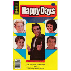 Happy Days #1 (Four Hilarious Adventures with The Fonz and Friends!) Gold Key Comics March 1979 (Very Fine)
