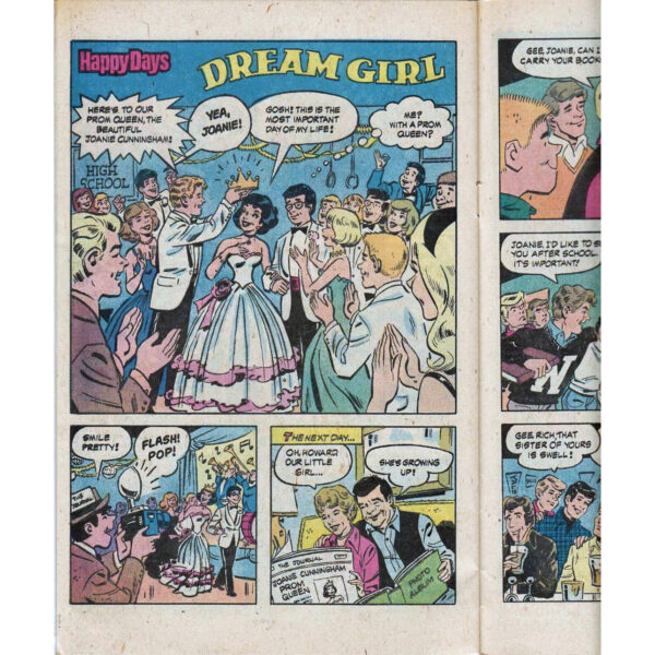 Happy Days #1 (Four Hilarious Adventures with The Fonz and Friends!) Gold Key Comics March 1979 (Very Fine) - Image 4