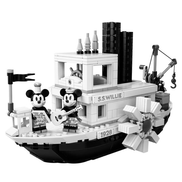 LEGO Ideas 21317 Disney Steamboat Willie (751 pieces) featuring Micky and Minnie Mouse - Image 7