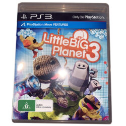 PS3 Little Big Planet 3 (PlayStation Move Features) with Manual PlayStation 3 2014