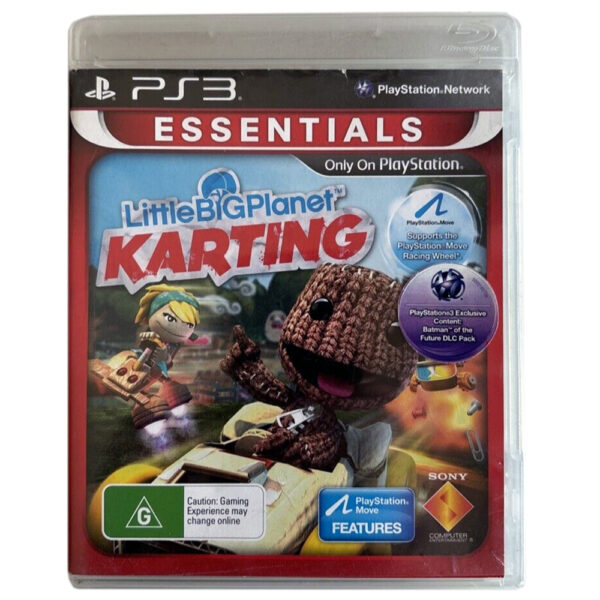 PS3 Little Big Planet Karting (Essentials Edition) with Manual PlayStation 3 2012