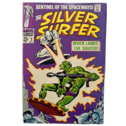 The Silver Surfer #2 (1st appearance of Badoon, Brother Royal, and Monster of Badoon) Marvel Comics October 1968 (Very Good)