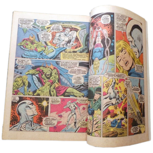 The Silver Surfer #2 (1st appearance of Badoon, Brother Royal, and Monster of Badoon) Marvel Comics October 1968 (Very Good) - Image 4