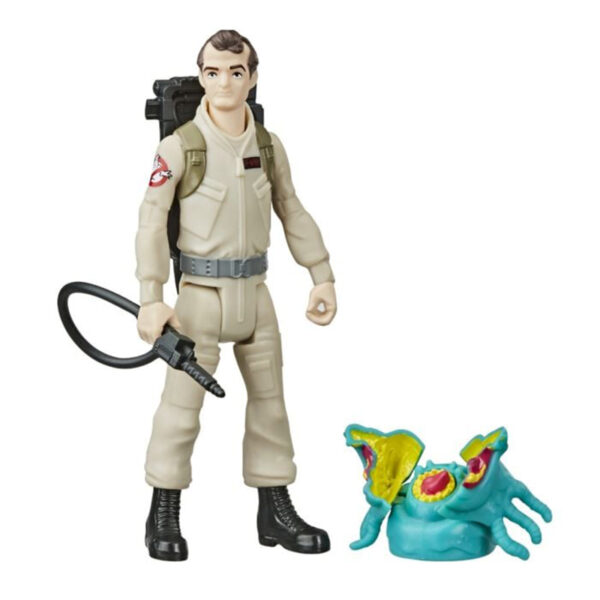 Ghostbusters Peter Venkman Hasbro 1984 Classic 5" Action Figure with Blue Ghost Fright Feature - Image 2