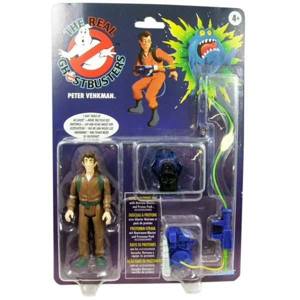 The Real Ghostbusters Peter Venkman Retro 80s Kenner Classics 5” Action Figure