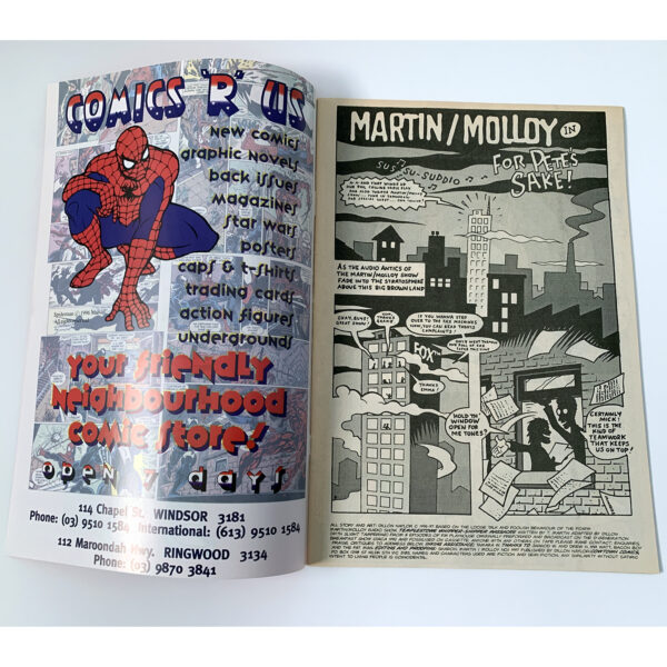 Martin/Molloy #1 (first edition) Cowtown Comics 1997 (Very Fine) - Image 2