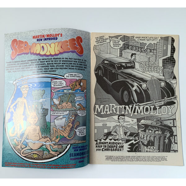 Martin/Molloy #2 (featuring Bargearse) Cowtown Comics 1997 (Very Fine) - Image 3