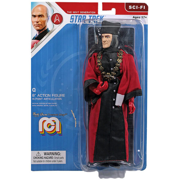 Mego Star Trek: The Next Generation – Q – 8" Action Figure by Marty Abrams